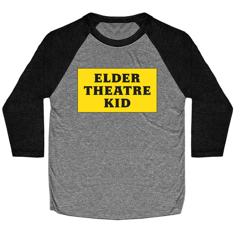 Edler Theatre Kid Baseball Tee