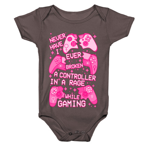 Never Have I Ever Broken a Controller Baby One-Piece