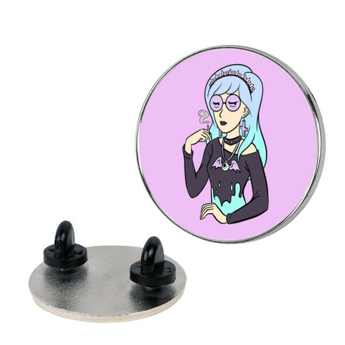 Pastel Daria Parody Pin