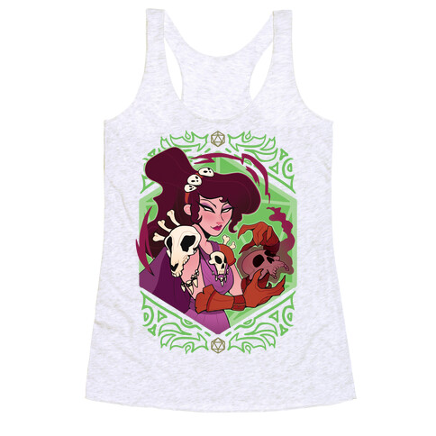 DnD Princesses Meg Necromancer Racerback Tank Top