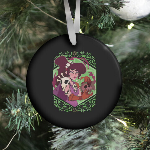 DnD Princesses Meg Necromancer Ornament