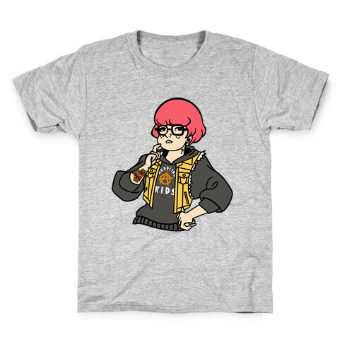 Punk Velma Parody Kids T-Shirt