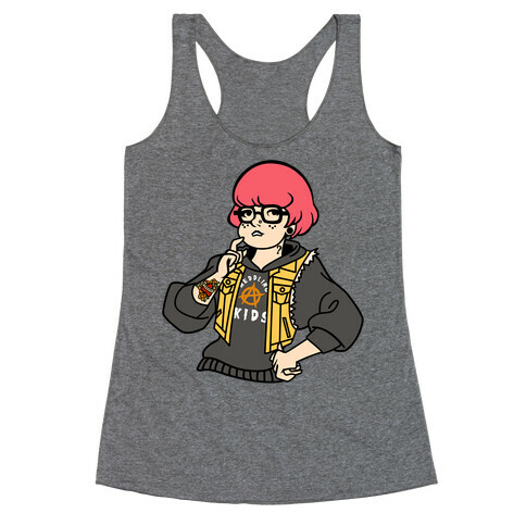 Punk Velma Parody Racerback Tank Top