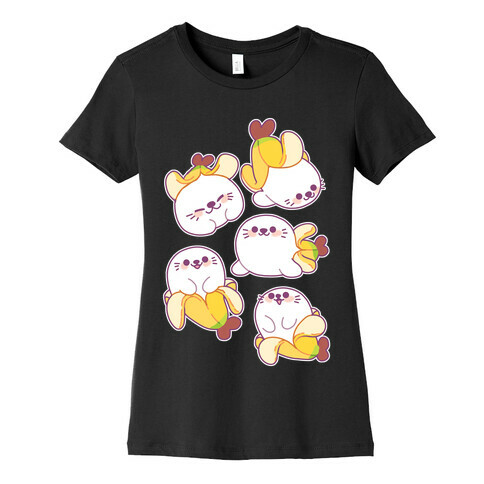 Banana Seal Womens T-Shirt