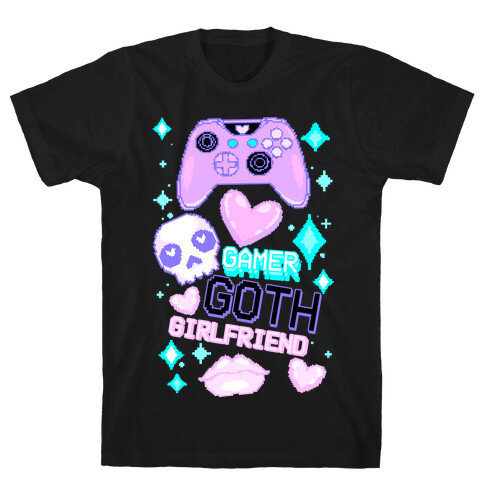 Gamer Goth Girlfriend T-Shirt