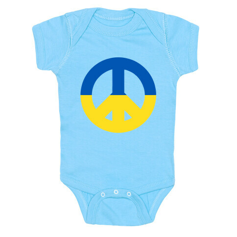 Peace symbol (Ukraine) Baby One-Piece
