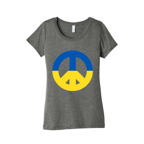 Peace symbol (Ukraine) Womens T-Shirt
