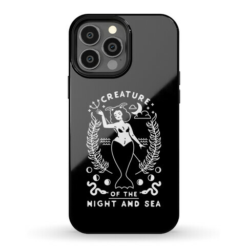 Creature of the Night and Sea Phone Case