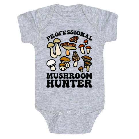 Professional Mushroom Hunter Baby One-Piece