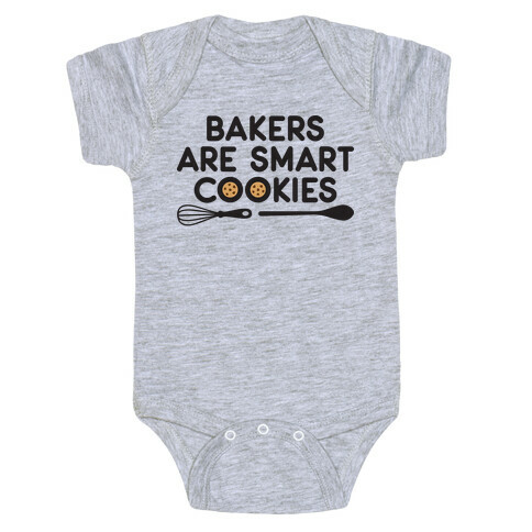 Bakers Are Smart Cookies Baby One-Piece