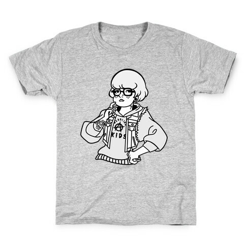 Punk Rock Parody Velma Kids T-Shirt