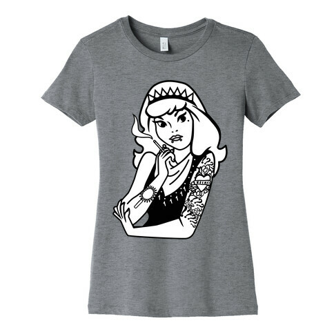 Punk Rock Daphne Parody Womens T-Shirt
