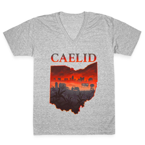 Caelid Ohio V-Neck Tee Shirt