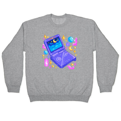 Pixelated Witchy Game Boy  Pullover