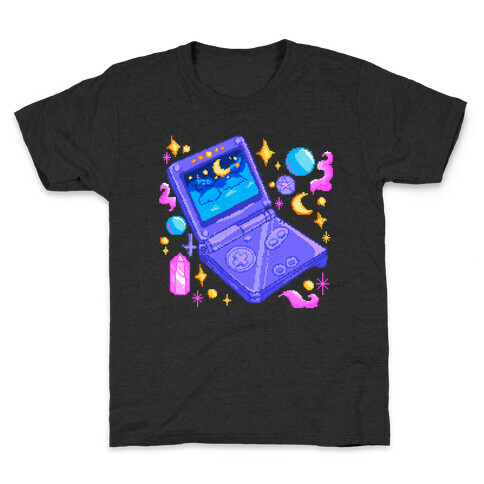 Pixelated Witchy Game Boy  Kids T-Shirt