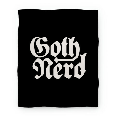 Goth Nerd Blanket
