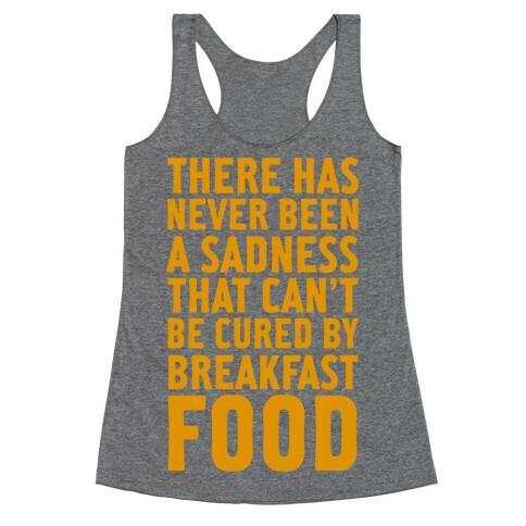 Breakfast Food Racerback Tank Top