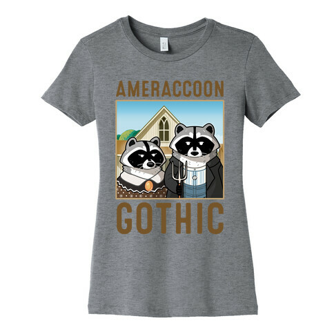 Ameraccoon Gothic Womens T-Shirt
