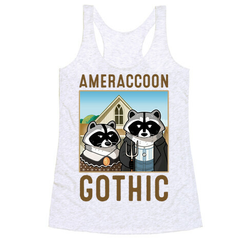 Ameraccoon Gothic Racerback Tank Top