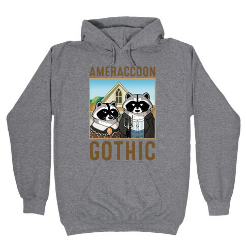 Ameraccoon Gothic Hooded Sweatshirt