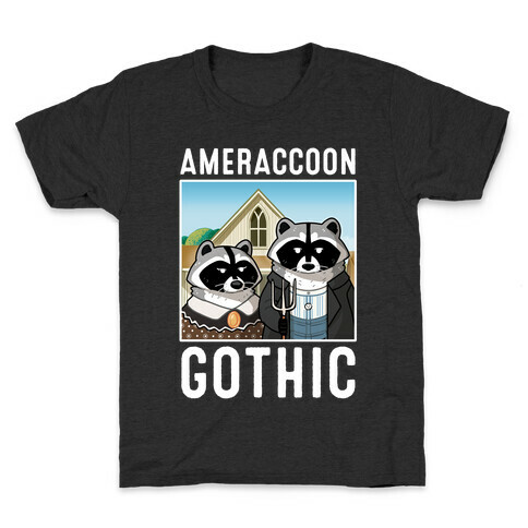 Ameraccoon Gothic Kids T-Shirt