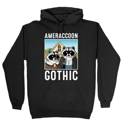 Ameraccoon Gothic Hooded Sweatshirt