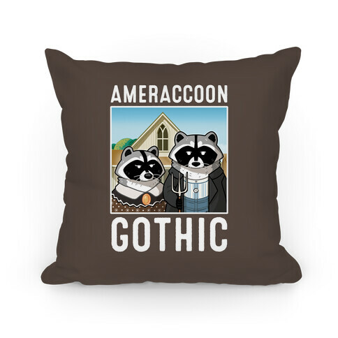 Ameraccoon Gothic Pillow