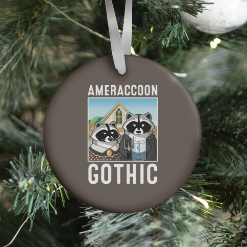 Ameraccoon Gothic Ornament