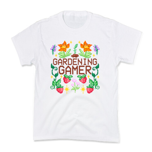 Gardening Gamer Kids T-Shirt