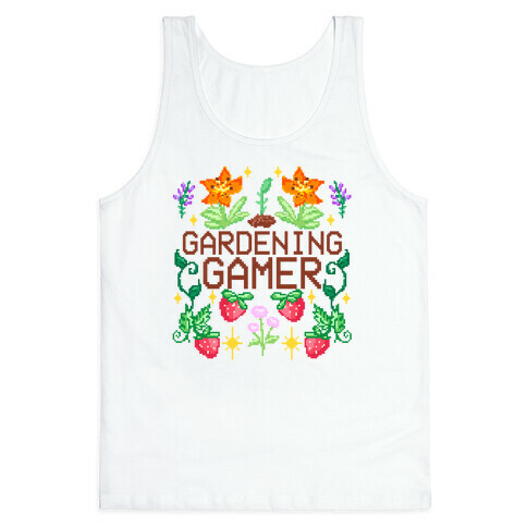 Gardening Gamer Tank Top