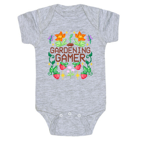 Gardening Gamer Baby One-Piece