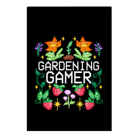 Gardening Gamer Garden Flag