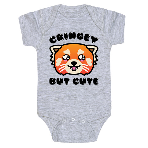 Cringey But Cute Red Panda Parody Baby One-Piece