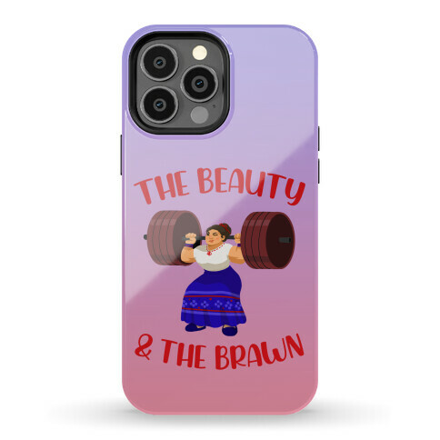 The Beauty and the Brawn Phone Case