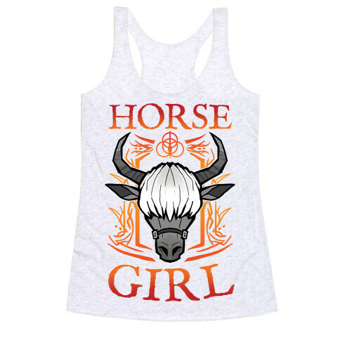 Horse Girl Racerback Tank Top