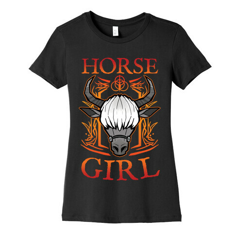 Horse Girl Womens T-Shirt