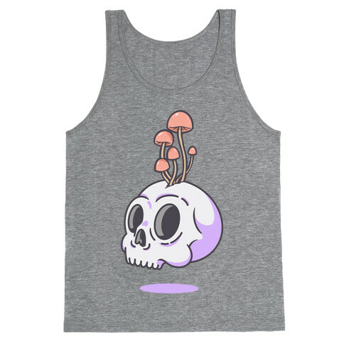 Shroom On A Skull Tank Top