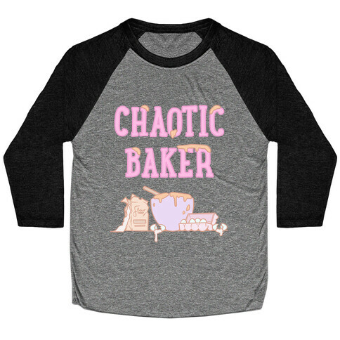 Chaotic Baker Baseball Tee