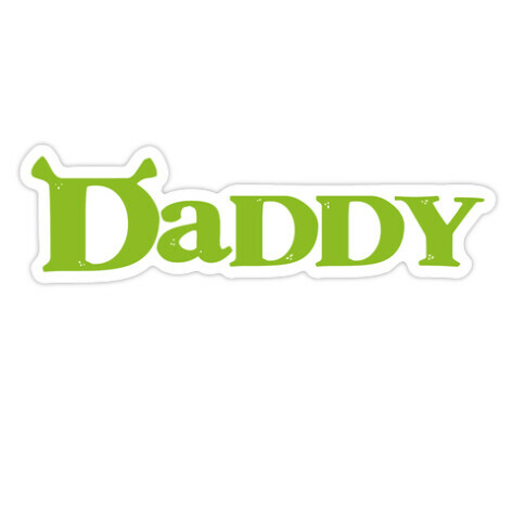 Daddy Die Cut Sticker