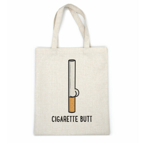 Cigarette Butt Casual Tote