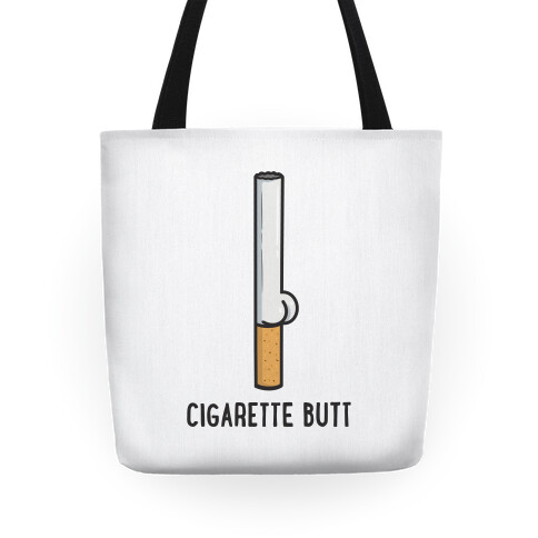 Cigarette Butt Tote