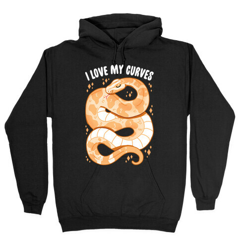 I Love My Curves Hooded Sweatshirt