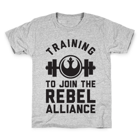 Training To Join The Rebel Alliance Kids T-Shirt