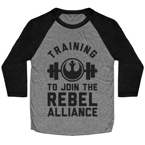 Training To Join The Rebel Alliance Baseball Tee