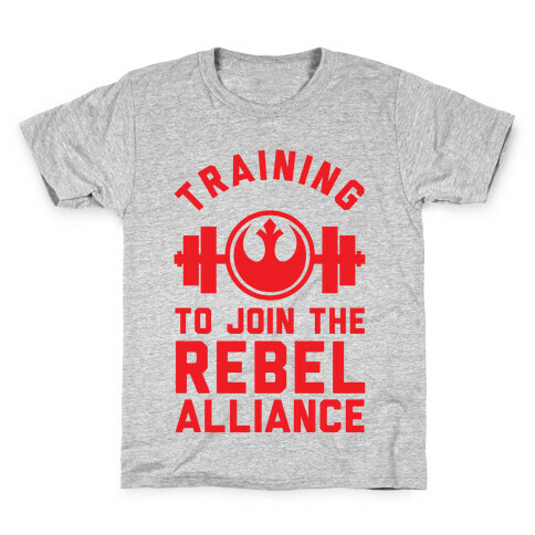 Training To Join The Rebel Alliance Kids T-Shirt