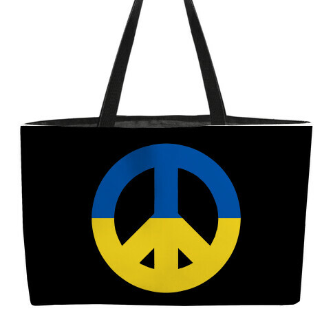 Peace symbol (Ukraine) Weekender Tote