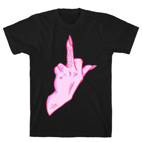 Sophisticated Middle Finger T-Shirt