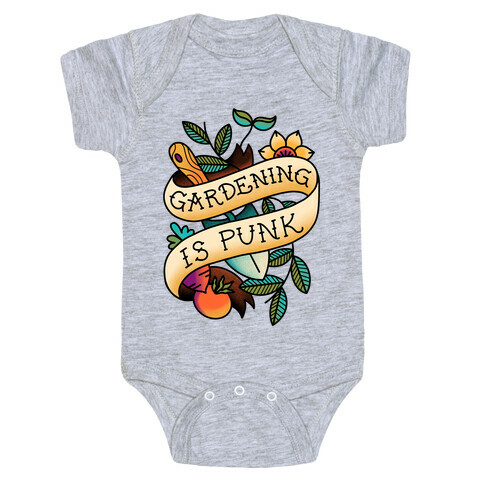 Gardening Is Punk Baby One-Piece