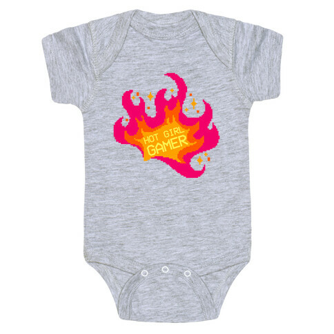 Hot Girl Gamer Baby One-Piece