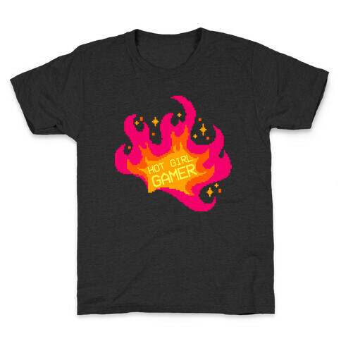 Hot Girl Gamer Kids T-Shirt